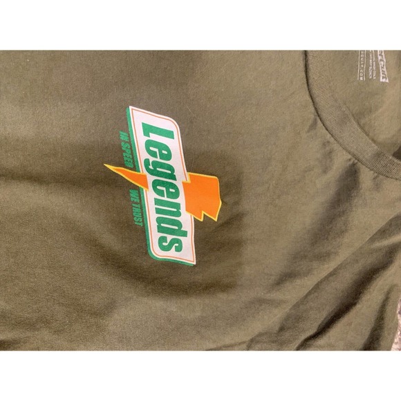 Tunercult Legends In Speed We Trust M Tuner T Shirt Racing OD Green - Picture 3 of 4